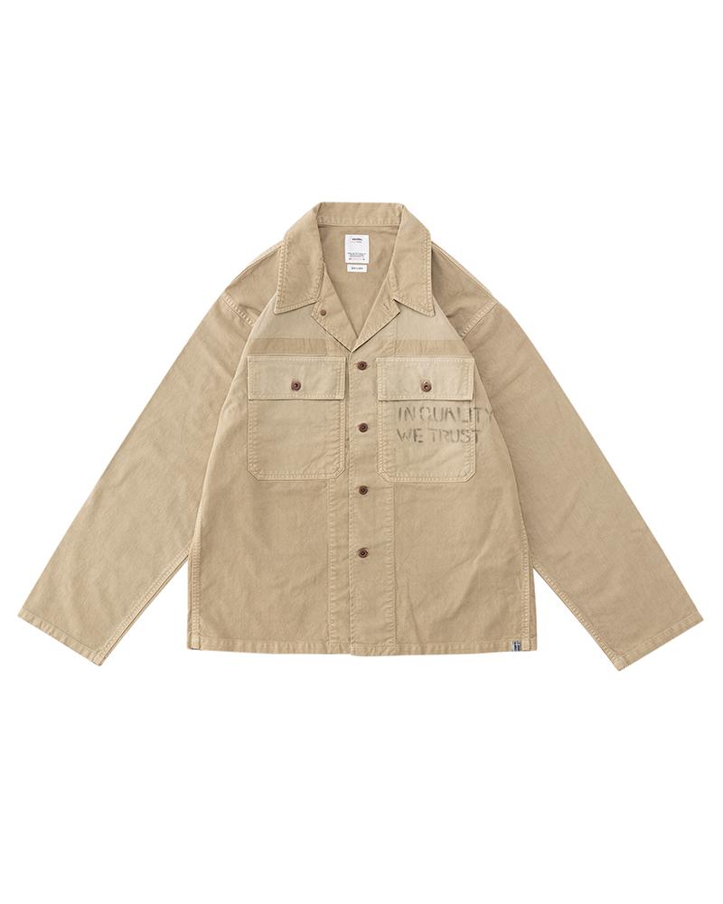 CARDWELL SHIRT L/S DMGD | Visvim Official North American Web CARDWELL SHIRT L/S DMGD | Visvim Official North American Web